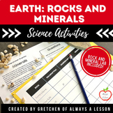 Earth: Rocks and Minerals- Science Activities