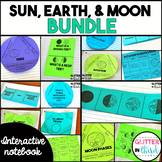 Earth Rotation Revolution Tides Moon Phases Activities Interactive Notebook