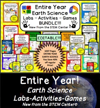 Preview of Earth Science Bundle