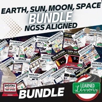 Preview of Earth, Sun, Moon, Planets BUNDLE (Earth Science BUNDLE) Astronomy Bundle