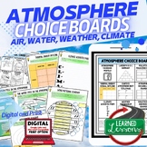 Atmosphere Climate Weather Activities Choice Board