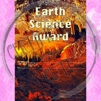 Preview of Earth Science Award