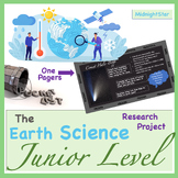 Earth Science Bucket List Junior Level- MidnightStar