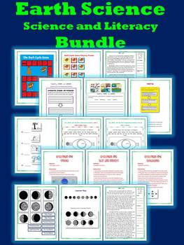 Preview of Earth Science Bundle: Science and Literacy Lesson Sets (TEKS)
