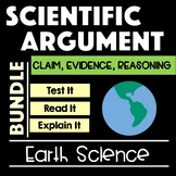 Earth Science CER Bundle with Claim Evidence Reasoning