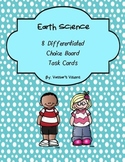 Earth Science Differentiated Choice Board Task Cards