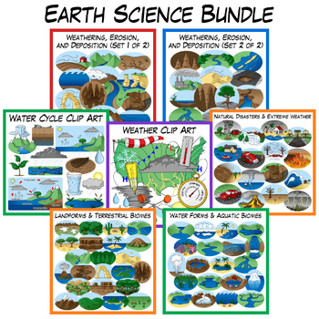 Preview of Earth Science Clip Art Bundle