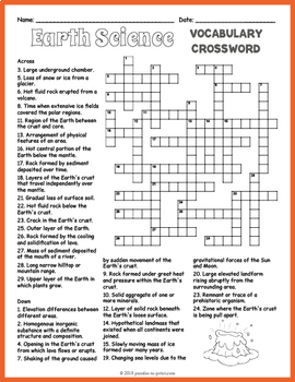 Science World Crossword Puzzle Answers : We did not find results for