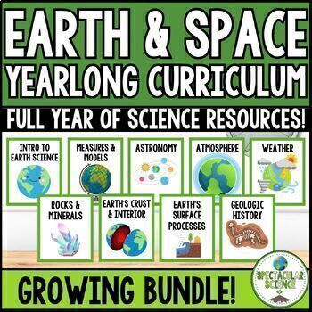 Preview of Earth and Space Science Curriculum Bundle
