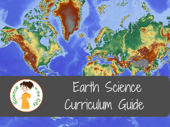Preview of Earth Science Curriculum Map