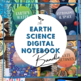 Earth Science DIGITAL NOTEBOOK BUNDLE - Google Classroom 
