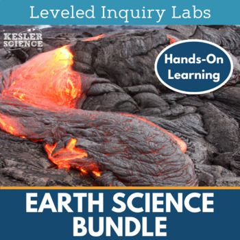 Preview of Earth Science - Differentiated Middle School Hands-on Inquiry Lab Bundle
