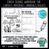 Earth Science EARTH'S MATERIALS Workbook with Answer Key