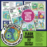 Earth Science Ecology Earth Day Tips FLASH CARDS 22 Cartoo
