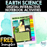 Earth Science Free Digital Interactive Notebook Activities 