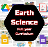 Earth Science Full Year Curriculum :Google Drive :Digital