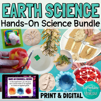 Preview of Earth Science Hands-On Science Lab Experiments and STEM Challenges Bundle