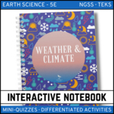 Weather and Climate Earth Science Interactive Notebook