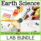 Earth Science Lab and Activity BUNDLE