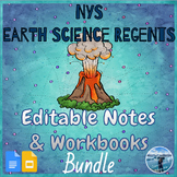 Earth Science Notes & Workbooks Bundle for NYS Earth Scien