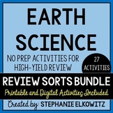 Earth Science Review Activities | Printable & Digital