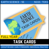 Earth Science Task Card BUNDLE 