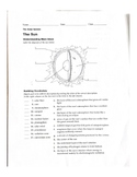 Earth Science - The Sun - Guided Reading Worksheet
