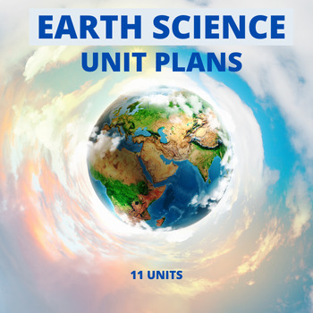 Preview of Earth Science Unit Plans (11 Units)