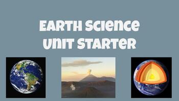 Preview of Earth Science Unit Stater Google Slide Resource