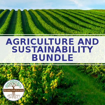 Preview of Agriculture & Environment - BUNDLE - Science Worksheet Printable or Google