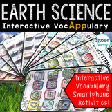 Earth Science Vocabulary Activities - Interactive VocAPPulary™