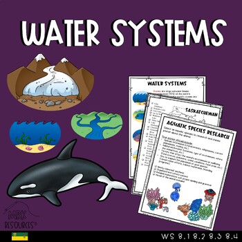 Preview of Earth Science Water Systems Grade 8 Science Unit