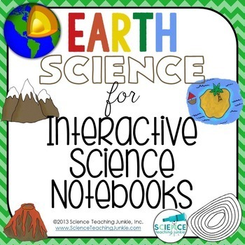Preview of Earth Science for Interactive Science Notebooks