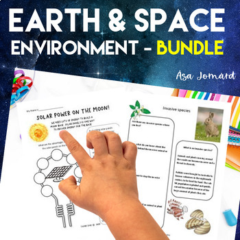 Preview of Earth & Space Environment  | Bundle | Activities | Climate Change | Nonfiction