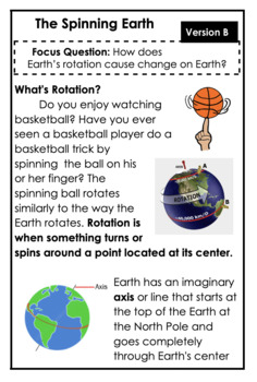 Preview of Earth & Space Science Leveled Text Set Booklets (5 Topics!)