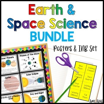 Preview of Earth & Space Science Poster and Interactive Notebook INB Anchor Chart