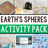 Earth' Spheres Activities Pack | 5th Grade NGSS Task Cards