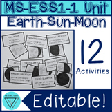 Earth Sun Moon System Activities: MS-ESS1-1 Unit - Eclipse