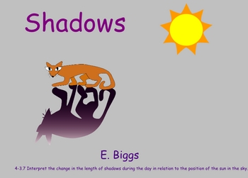 Preview of Earth, Sun, and Shadows - Smartboard Lesson