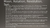 Earth Systems- Moon, Sun, Rotation, Revolution Powerpoint