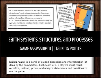 Preview of Earth Systems, Structures, and Processes || GAME Assessment