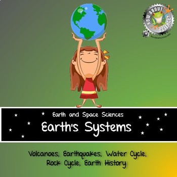 Preview of Earth's Systems:  Volcanoes, Earthquakes, Water Cycle, Rock Cycle, Earth History