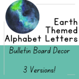 Earth Themed Alphabet Strip Letters for Bulletin Board - 3