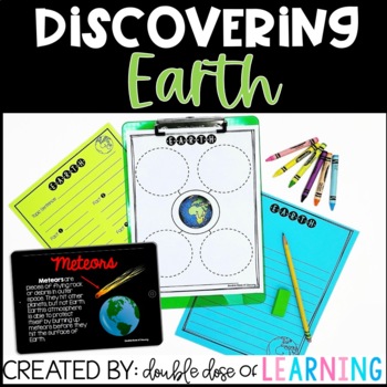 Preview of The Solar System: Planet Earth Research Unit with PowerPoint
