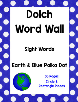 Preview of Earth Word Wall