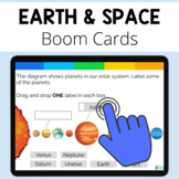 Earth and Space BOOM Cards | 5th Grade Science STAAR Revie