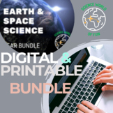 Earth and Space Bundle | Science Interactive Notebook | Pr