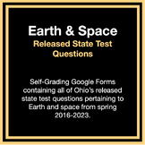 Earth and Space - Released State Test Questions