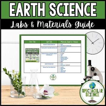 Preview of Earth and Space Science Labs & Materials Guide