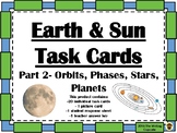 Earth Science Task Cards:  Orbits, Phases, Stars, & Planets